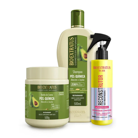 Kit Reconstrutor + Pós-Química 500mL/g