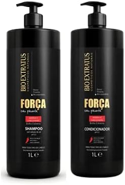 kit Shampoo E Condicionador Bio Extratus Força Com Pimenta 2x1Litro|B084T9VQ35