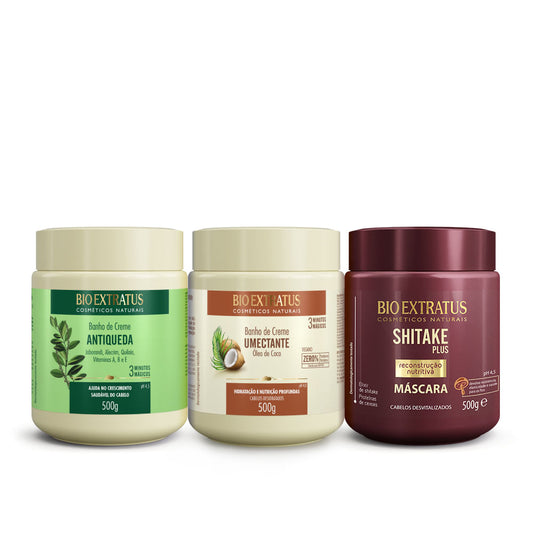 Cronograma Cabelos Danificados 500g